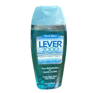 NOS Vintage Lever 2000 Body Wash Pure Rain 12oz. Rare HTF Discontinued